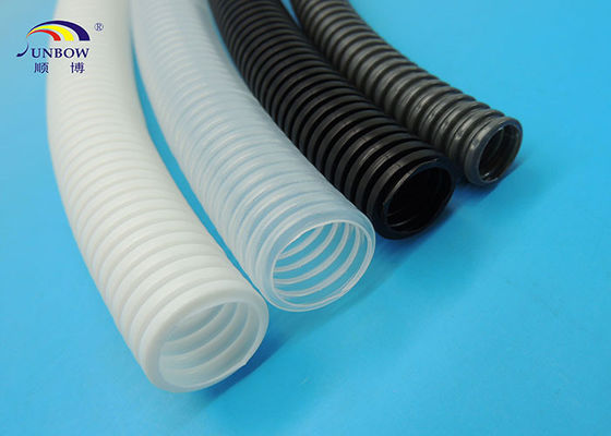 China Plätschern Sie flexibles gewölbtes Rohr-/Draht-Webstuhl-gewelltes aufgeteiltes Kunststoffrohr fournisseur