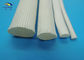 Weißes unbeschichtetes flexibles Fiberglas der hohen Temperatur, das für Kabel 400℃ Sleeving ist fournisseur
